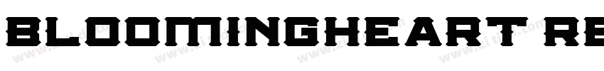 BloomingHeart Regula字体转换